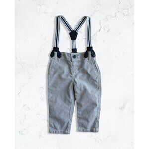 Koala Kids pants w/ suspenders - 3-6 months